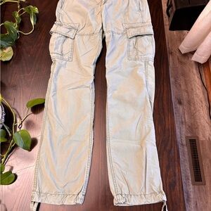 Banana Republic Light Green Cargo Pants